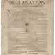 A CONTEMPOARY BROADSIDE EDITION OF THE DECLARATION OF INDEPE... - photo 1