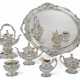Reed & Barton. AN AMERICAN SILVER FIVE-PIECE TEA SERVICE AND TWO-HANDLED TR... - фото 1