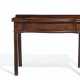 A CHIPPENDALE CARVED MAHOGANY CARD TABLE - фото 1