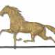 A MOLDED-COPPER AND CAST-ZINC RUNNING HORSE WEATHERVANE - Foto 1