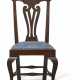 A CHIPPENDALE CARVED WALNUT SIDE CHAIR - photo 1