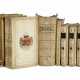 DECORATIVE BINDINGS – a group of 5 works bound in vellum on ... - Foto 1