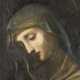 LUDOVICO CIGOLI (CIRCLE) 1559 Castelvécchio (Empoli) - 1613 Rom FRAGMENT EINER BEWEINUNG CHRISTI; KOPF DER MARIA - Foto 1