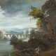FRANCESCO ZUCCARELLI (NACHFOLGE) 1702 Pitigliano - 1788 Florenz FLUSSLANDSCHAFT MIT ANGLER - Foto 1
