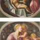 Zwei Gemälde: Madonna mit Kind und Johannesknaben. / Beweinung Christi - Foto 1