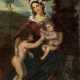 MONOGRAMMIST ED Tätig im 19. Jahrhundert Maria mit dem Jesusknaben und Johannes (Öl-Studie) - фото 1