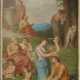FRANZÖSISCHER MEISTER Tätig um 1900 Zwei klassizistische Kompositionen: Müßiggang in antiken Parklandschaften - photo 1