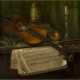 CHARLES ALFRED MEURER 1865 - 1955 (tätig in USA) Stillleben mit Violine - фото 1