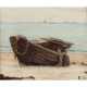 WINNERWALD, EMIL (1859-1934) "Verfallendes Ruderboot auf Strand" - photo 1