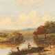 ALFRED H. VICKERS (ATTR.) 1853 - 1907 (tätig in Großbritannien) Zwei Angler am Fluss - фото 1