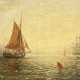 WILLIAM ADOLPHUS KNELL um 1805 - 1875 London Schiffe auf See - Foto 1