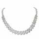 Collier mit Brillanten zusammen ca. 8,8 ct, - фото 1