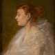 FRANZÖSISCHER PORTRÄTMALER Tätig um 1900 Feines Damenporträt im Profil - Foto 1