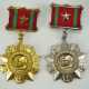 Sowjetunion: Medaille für Auszeichnung im Militärischen Dienst, 1. und 2. Klasse. - Foto 1