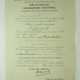 Italien: Orden der Krone von Italien, Offizierskreuz Urkunde für den deutschen Legationsrat H.U. von Marchtaler. - фото 1