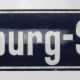 Hindenburg-Strasse - Straßenschild. - Foto 1