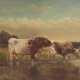 WILLIAM VIVIAN TIPPETT 1833 - 1910 Tätig in Großbritannien Tränkende Viehherde - Foto 1