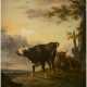JAN BAPTIST KOBELL (UMKREIS) 1778 Delfshaven - 1814 Amsterdam Zwei rastende Kühe - Foto 1