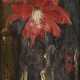 FLORIS VERSTER 1861 Leiden - 1927 ebenda Blumenstillleben Öl auf Eichenholztafel. 42,5 cm x 23 cm. Unten rechts signiert 'Floris Verster'. Part. mit Farbverlusten. Rahmen. - Foto 1