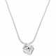 NO RESERVE ~ DIAMOND 'DIE' NECKLACE WITH GIA REPORT - photo 1