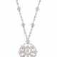 Graff. GRAFF 'SNOWFLAKE' DIAMOND MEDALLION NECKLACE - photo 1