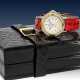 Armbanduhr: edler Damenchronograph, Chopard "Mille Miglia Diamonds" Ref.8163 mit Box & Papieren, 90er Jahre - фото 1