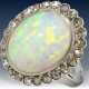 Ring: sehr wertvoller Opal/Diamantring, vermutlich um 1950 - Foto 1