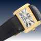 Armbanduhr: hochwertige automatische Herrenuhr, Cartier Tank Divan XL, Ref:2603, 18K Gold, ca.2005 - photo 1
