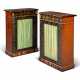 A PAIR OF REGENCY BRASS-INLAID CALAMANDER, EBONY AND INDIAN ROSEWOOD SIDE CABINETS - Foto 1