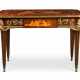 Riesener, Jean-Henri. A FRENCH ORMOLU-MOUNTED AMARANTH, SYCAMORE, PLANE AND MARQUETRY CENTRE-TABLE - фото 1