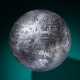MUONIONALUSTA METEORITE CRYSTAL BALL — CRYSTALLINE STRUCTURE OF AN IRON METEORITE DRAMATIZED IN THREE DIMENSIONS - photo 1