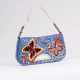 Christian Dior. Shoulder Bag mit Schmetterlings-Stickerei - фото 1
