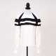 Louis Vuitton. Colour Blocking Striped Top Black-and-White - Foto 1