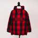 Christian Dior. Oversize Plaid Pattern Hooded Anorak - photo 1