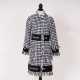 Dolce & Gabbana. Wollmantel 'Houndstooth Coat in Black and White' - Foto 1