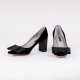 Louis Vuitton. Paar Samt-Pumps 'Beauty' mit Kristall-Absatz - Foto 1