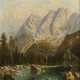 Landschaftsmaler Ende 19. Jahrhundert: Gebirgssee - фото 1