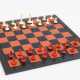 Bein-Schachspiel mit Spielbrett - photo 1