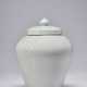 A LARGE WHITE PORCELAIN JAR AND A COVER - фото 1