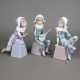 Drei Porzellanfiguren "Harlekin" - photo 1