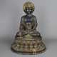 Bronzefigur des Buddha Shakyamuni - Foto 1