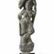 A GRAY SCHIST FIGURE OF A YAKSHI - photo 1