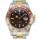 Rolex. ROLEX, GMT, STEEL AND 18K YELLOW GOLD, “ROOTBEER”, REF. 16753 - фото 1