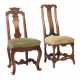 Paar Barock-Stühle 18. Jahrhundert - Foto 1