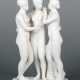 Figurengruppe ''Die drei Grazien'' Wohl 19. Jahrhundert - Foto 1