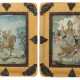 Zwei Collagebilder mit Heiligen 19./20. Jahrhundert - Foto 1
