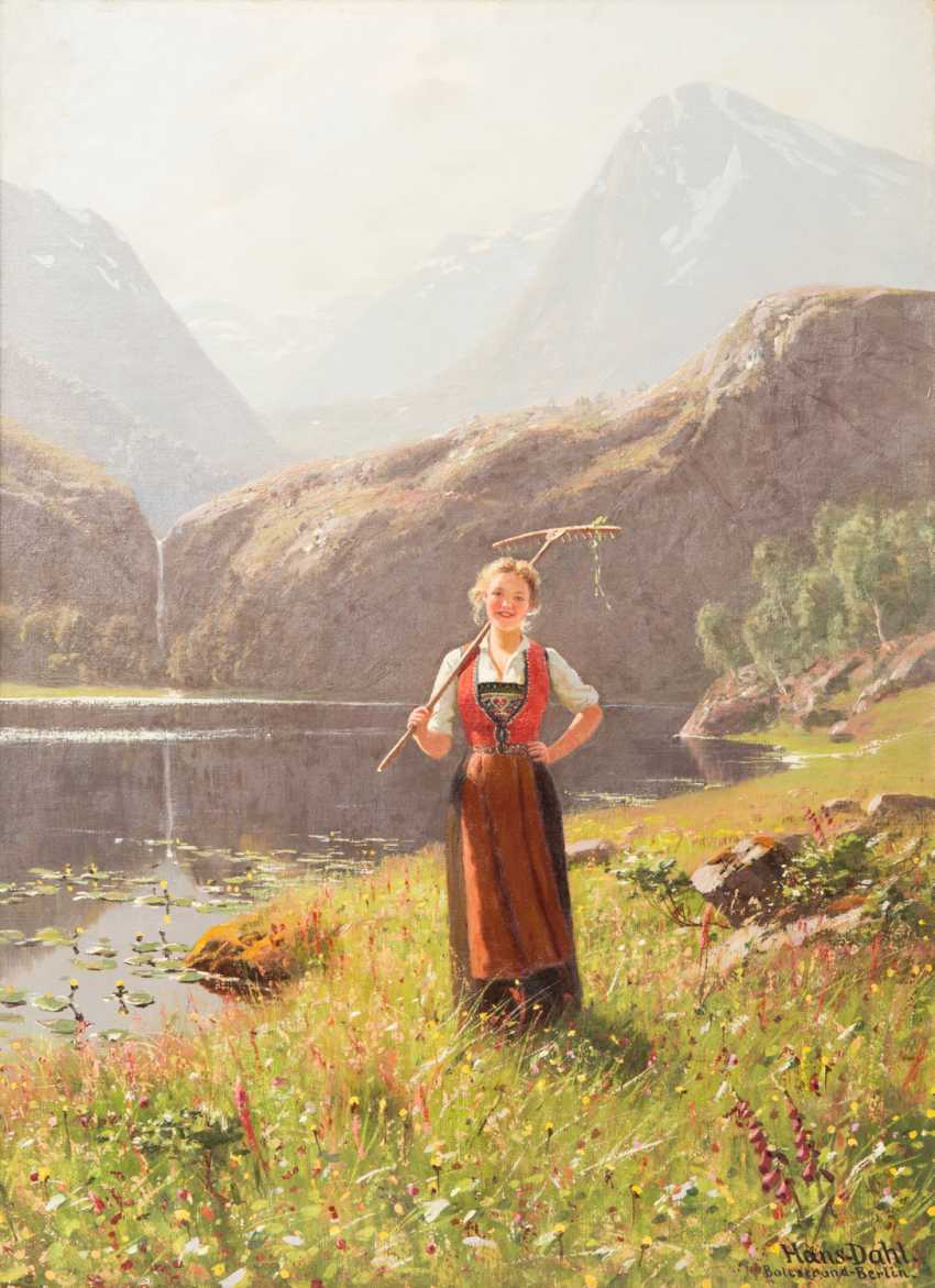 DAHL, HANS (Hardanger 1849-1937 Balestrand, Prof.), 