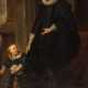 DEIKER, JOHANNES CHRISTIAN, attr. (Wetzlar 1822-1895 Düsseldorf), "Edelmann mit Kind", Kopie nach Anthonis van Dyck, - Foto 1
