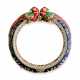 AN ENAMELLED AND GEM-SET BANGLE (KADA) - фото 1