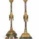 A PAIR OF LATE LOUIS XVI ORMOLU-MOUNTED MARBLE TORCHERES - фото 1